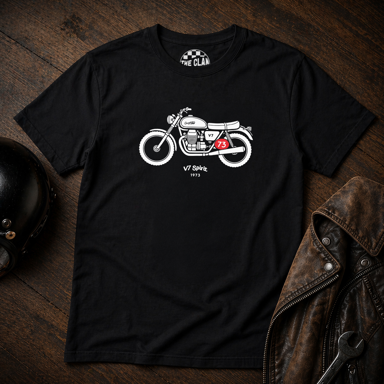 V7 Garage Tee White main image